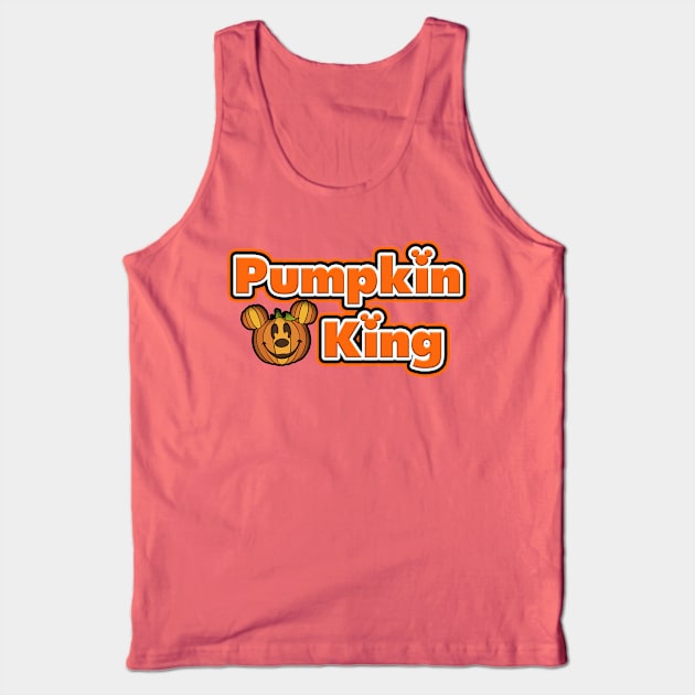 Halloween Pumpkin King Tank Top by igzine